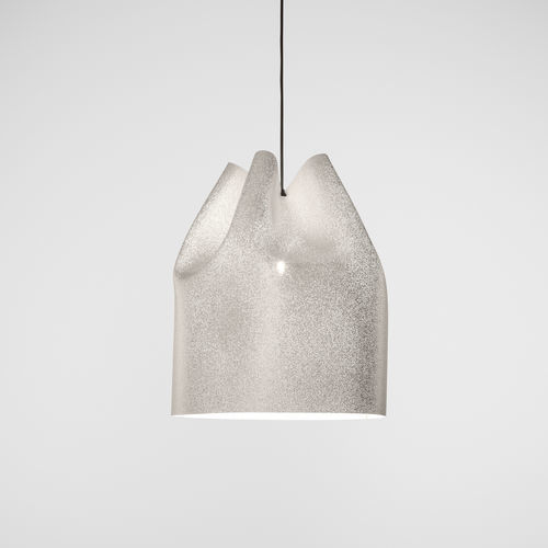 Hängelampe - Agasallo 4 - a emotional light - Edelstahlgewebe / modern / mit Kabel