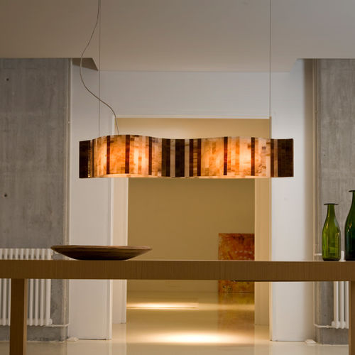 Hängelampe - Vento - a emotional light - Glas / originelles Design / mit Kabel