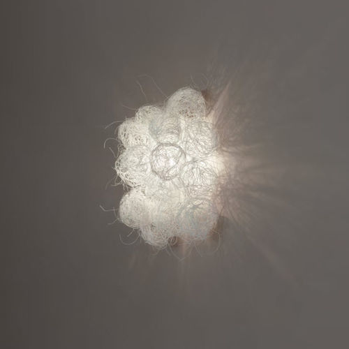 Wandleuchte / originelles Design - Blum - a emotional light - für den Innenraum / für Außenbereich / Edelstahl