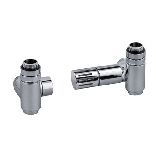 Mechanisches thermostatisches Ventil - CIRCLE - TERMO MIX - DELTACALOR - manuell / für Heizkörper / weiß