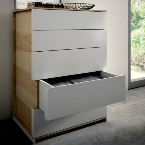 Moderner Chiffonnier - TONY - Arlex - Holz / weiß