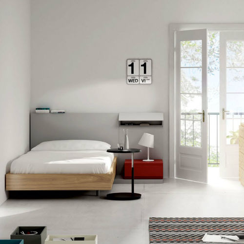 Einpersonenbett - KAIROS - Arlex - modern / mit Nachttisch / Holz