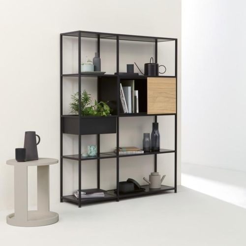 Modernes Regal - Urbs - Arlex - lackiertes Holz / Metall / für Wohnzimmer