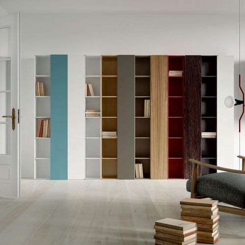 Wandmontiertes Regal - Flip - Arlex - modern / Holz / mit Stauraum