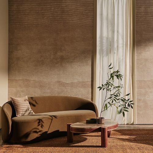 Innenwandverkleidung - SEASCAPE   - Larsen - Sisal / Patina / Stoffoptik