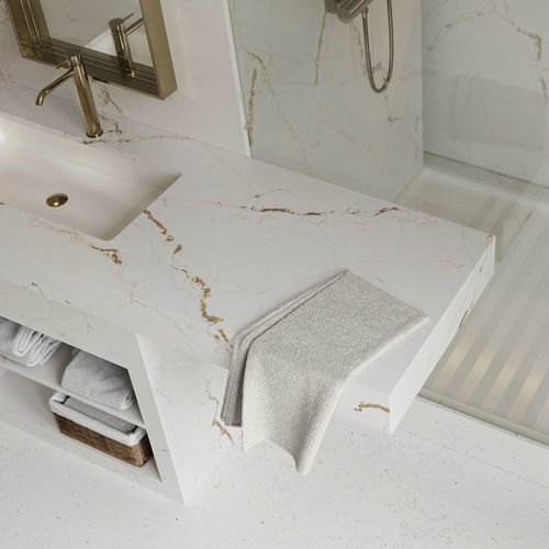 Silestone®-Waschtischplatte - Le chic : Versailles Ivory - Cosentino