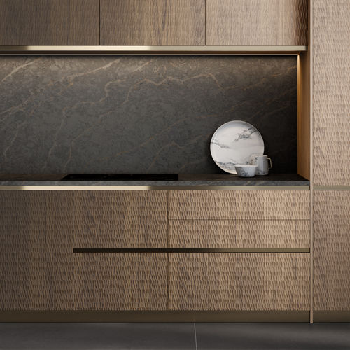 Innenwandverkleidung - Le chic : Bohemian Flame - Cosentino - Silestone® / für Privatgebrauch / für Badezimmer