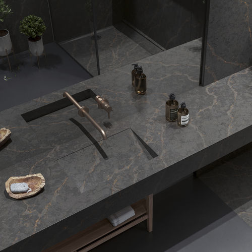 Silestone®-Waschtischplatte - Le chic : Bohemian Flame - Cosentino