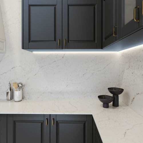 Verkleidungspaneel - Le chic : Eclectic Pearl - Cosentino - für Küche / für Anrichte / Silestone®
