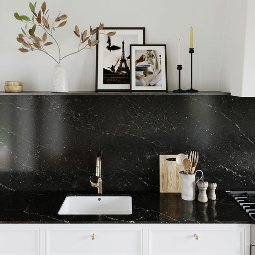 Verkleidungspaneel - Le chic : Romantic Ash - Cosentino - für Küche / für Anrichte / Silestone®