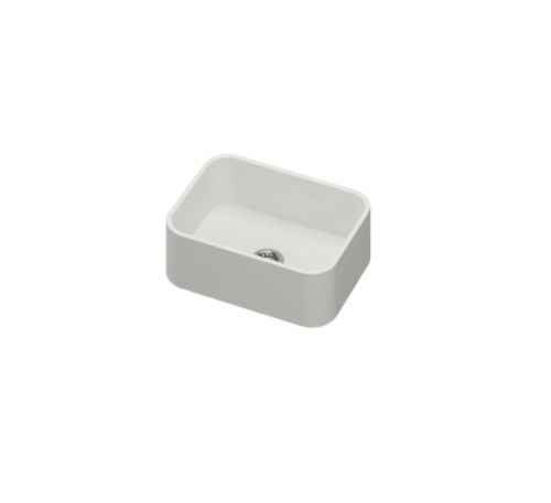 Einbeckenspüle - Integrity due L - Cosentino - ohne Abtropffläche / Silestone® / einbaufähig