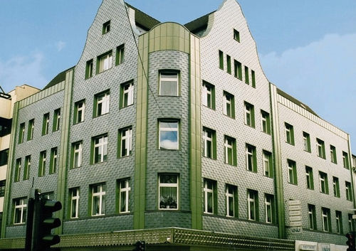 Schiefer-Verblender - RECTANGULAR ASSULO® A1 - Theis-Böger Schiefer-Pizarras - Außen