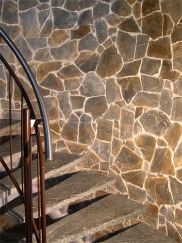 Naturstein-Verblender - HUITRE - Theis-Böger Schiefer-Pizarras