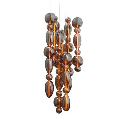 Maßgefertigte Lampe - CHAVANA - RIVIERA Light - Hänge / geblasenes Glas / modern