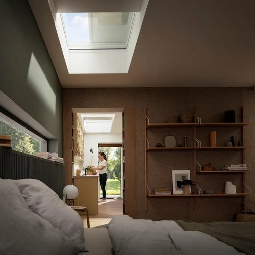 Jalousie für Dachfenster - VELUX - für Fenster / Stoff / für Gewerbegebrauch