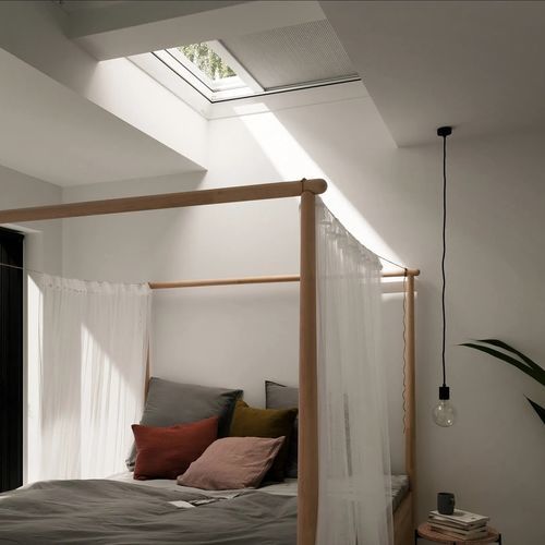 Jalousie für Dachfenster - VELUX - für Fenster / Stoff / Segeltuch