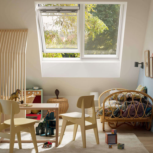 Glasfenster - VERRIÈRE 2EN1 - VELUX - Holz / Projektion / feststehend