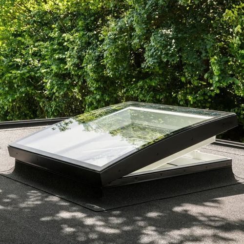 Oberlicht für Dachterrasse - COURBE  - VELUX - für Haus / wandmontiert / für Lüftung