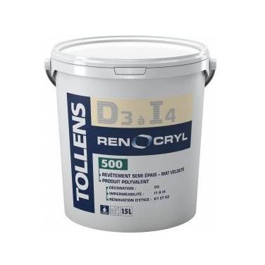 Schutzputz - RENOCRYL 500 - Tollens - für Außenbereich / für Wand / Fassaden