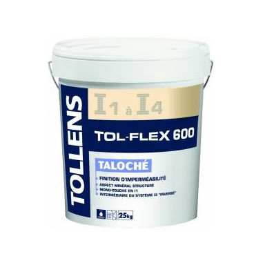 Dekorfarbe - TOL-FLEX 600 - Tollens - wasserdicht / für Außenbereich / für Wand