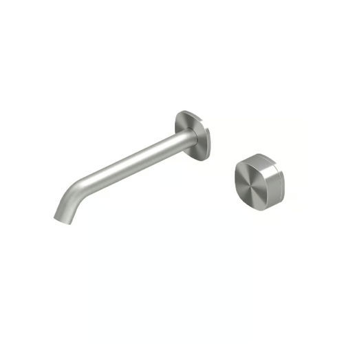 Einhebelmischer für Waschtisch - SUPER 22 11 - QuadroDesign - wandmontiert / Einbau / aus Edelstahl 316L