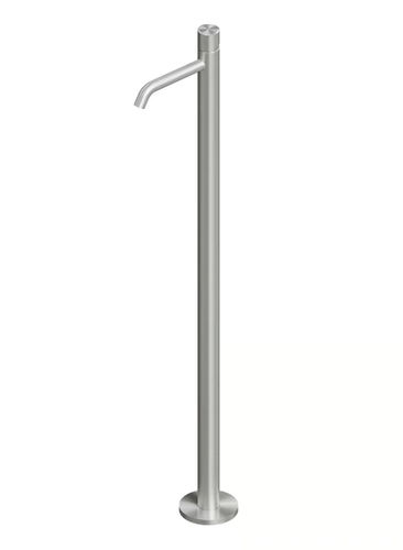 Einhebelmischer für Waschtisch - STEREO 16 05 T - QuadroDesign - bodenstehend / aus Edelstahl 316L / für Badezimmer