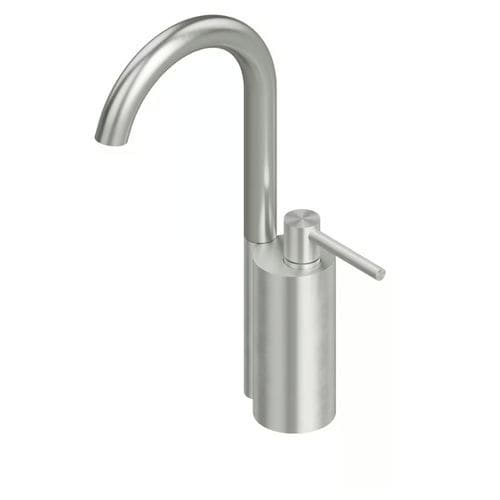 Einhebelmischer für Waschbecken - FFQT 21 01T - QuadroDesign - im Bereich / aus Edelstahl 316L / für den Innenraum