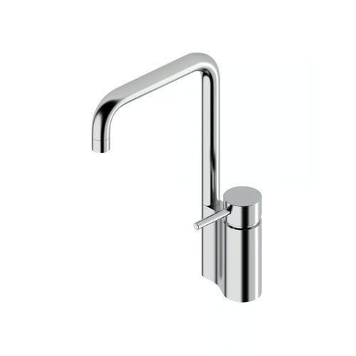 Einhebelmischer / im Bereich - 95 - QuadroDesign - Messing / für Küche / 1-Loch