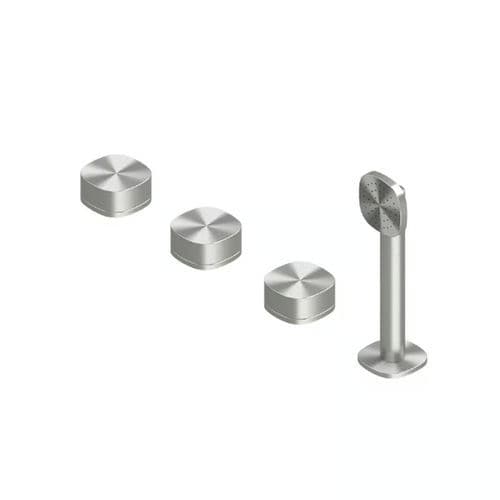 Wannenset aus Edelstahl 316L - SUPER 22 99 - QuadroDesign - im Bereich / modern / 3-Loch