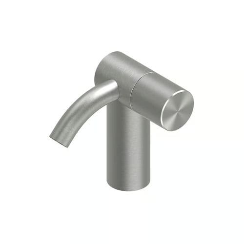 Einhebelmischer für Waschbecken - HUM 24 01 - QuadroDesign - im Bereich / mechanisch / gebürsteter Edelstahl