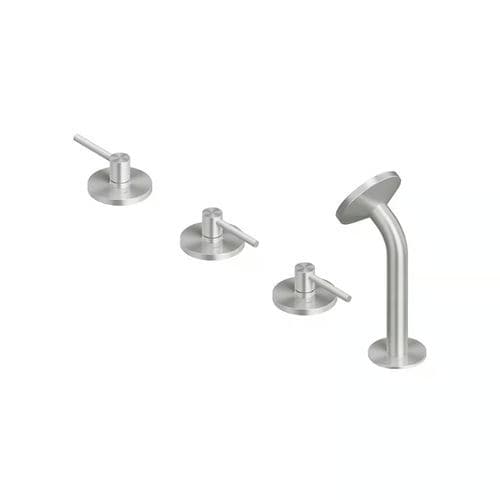 Wannenset aus Edelstahl 316L - FFQT 21 99 - QuadroDesign - im Bereich / Marine-Stil / 2-Loch