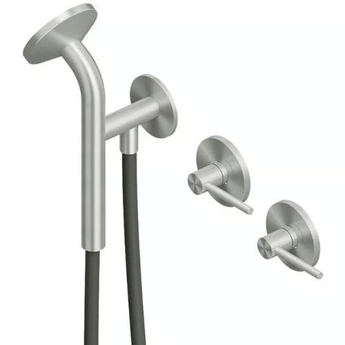Wannenset / Edelstahl AISI 316 - FFQT 21 69T - QuadroDesign - wandmontiert / Einbau / modern