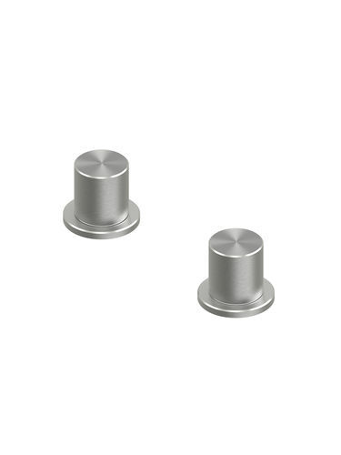 Einhebelmischer für Waschbecken - HUM 24 52V - QuadroDesign - Aufsatz / Edelstahl / für Badezimmer