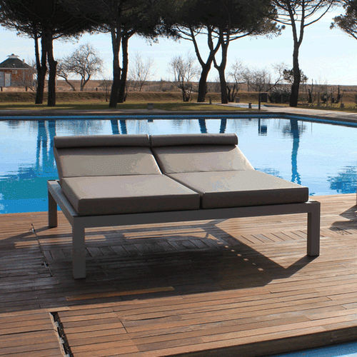 Moderne Sonnenliege - TIFFANY - FIVE STARS ITALY - Sunbrella® / Stamskin® / Aluminium