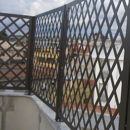Spalier für Fassade - SIRIUS - FIVE STARS ITALY - für begrünte Mauern / Aluminium