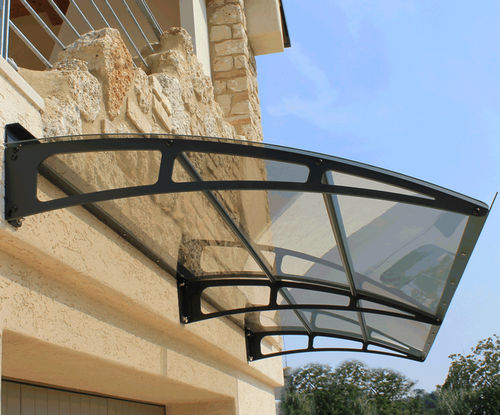 Vordach für Tür - MIZAR - FIVE STARS ITALY - für Fenster / Aluminium / Polycarbonat
