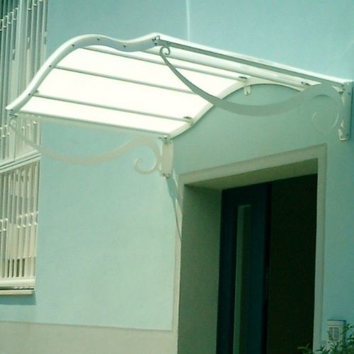 Vordach für Tür - ONDA - FIVE STARS ITALY - für Fenster / Aluminium / Polycarbonat