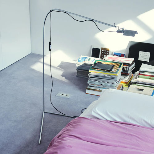 Stehleuchte - FLAMINGO - BD Barcelona Design - Eisen / anodisiertes Aluminium / modern