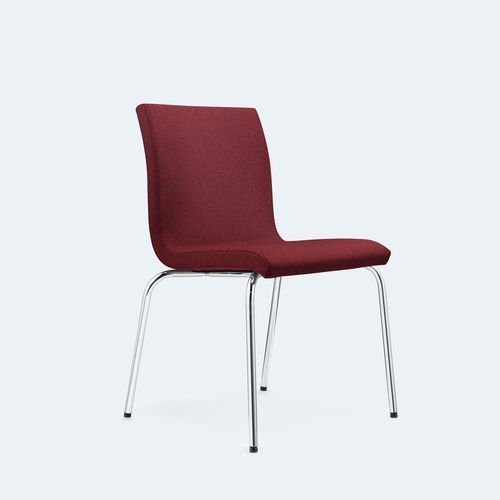 Moderner Besucherstuhl - LEZGO 71 - Löffler Bürositzmöbel GmbH - für den Innenraum / Chrom / Stahl