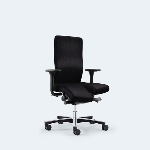 Moderner Bürostuhl - PLUS - Löffler Bürositzmöbel GmbH - für den Innenraum / Stoff / Gestell aus Metall