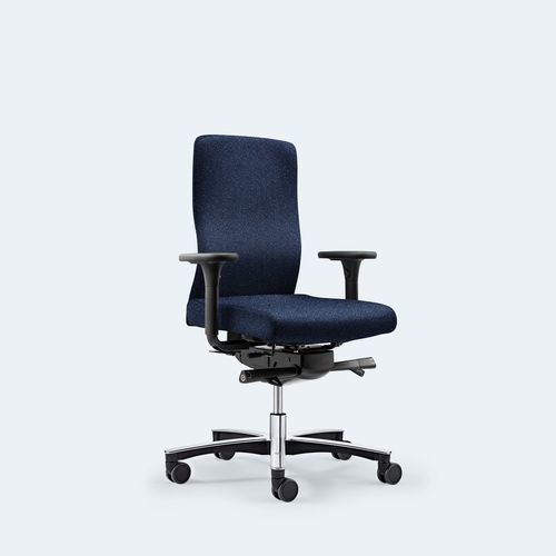 Moderner Bürostuhl - PLUS - Löffler Bürositzmöbel GmbH - für den Innenraum / Stoff / Gestell aus Metall