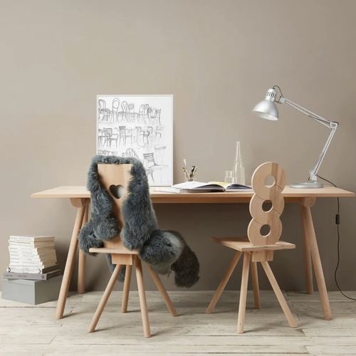 Moderner Esszimmerstuhl - ALPENGL&Uuml;HN - Löffler Bürositzmöbel GmbH - für den Innenraum / Holz / Gestell aus Holz