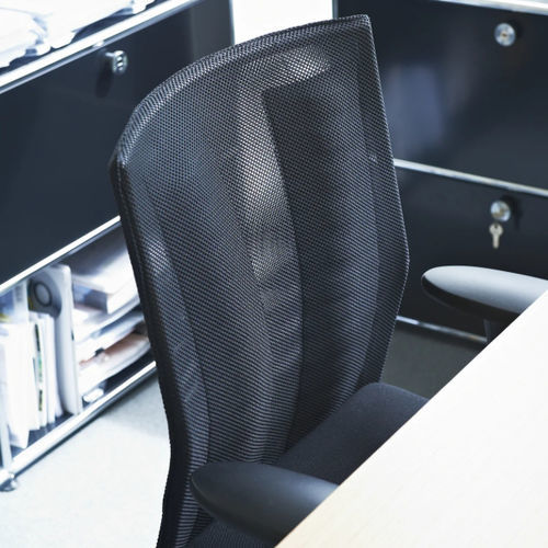 Moderner Bürostuhl - LEZGO AIR - Löffler Bürositzmöbel GmbH - für den Innenraum / Stoff / Gestell aus Aluminium