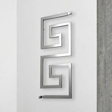 Heißwasser-Heizkörper - G-TYPE - AEON Sculptural Heating - modern / Edelstahl / wandmontiert