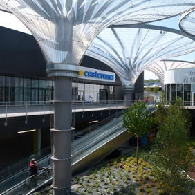 Membran-Architektur / Textil - ETFE - ACS-PRODUCTION - ETFE / für Seiltragwerk / für Fassadenverkleidung