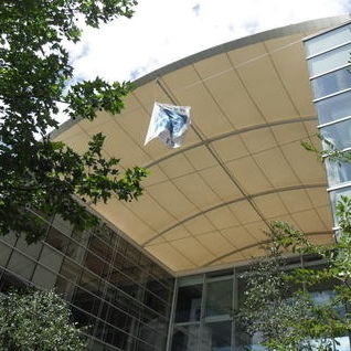 Membran-Architektur / Textil - URBAN EQUIPMENTS - ACS-PRODUCTION - ETFE / Segeltuch / für Seiltragwerk