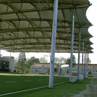 Metallrahmen-Flächentragwerk - SPORTS VENUE COVERAGE - ACS-PRODUCTION - für Abdeckung / mit ETFE-Membran / für Sportplätze