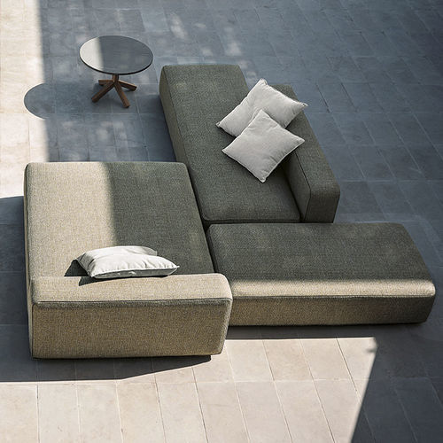 Modulsofa - DANDY 003 + 001 + 002 - RODA - modern / für Außenbereich / Stoff