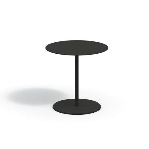 Moderner Couchtisch - BUTTON 045 - RODA - aus lackiertem Aluminium / Gestell aus lackiertem Aluminium / rund