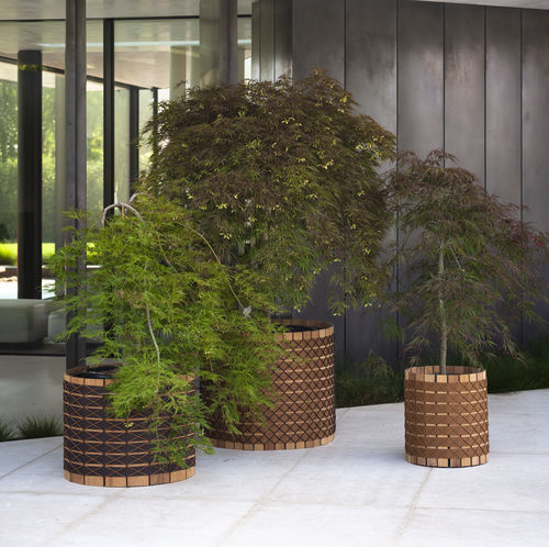 Iroko-Übertopf - BARRIQUE 002 + 101 + 103 - RODA